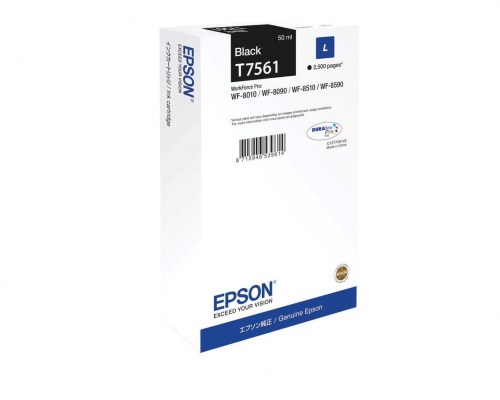 Epson Tusz T7561, L, Black 50ml