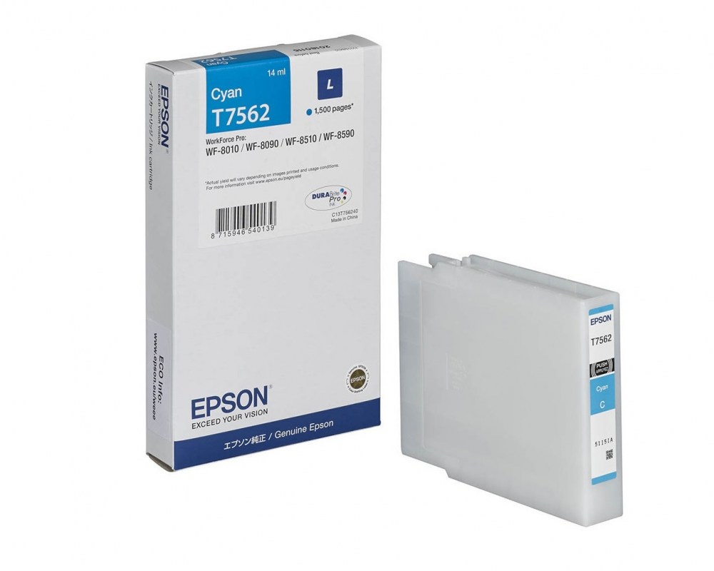 Epson Tusz T7562, L, Cyan 14ml