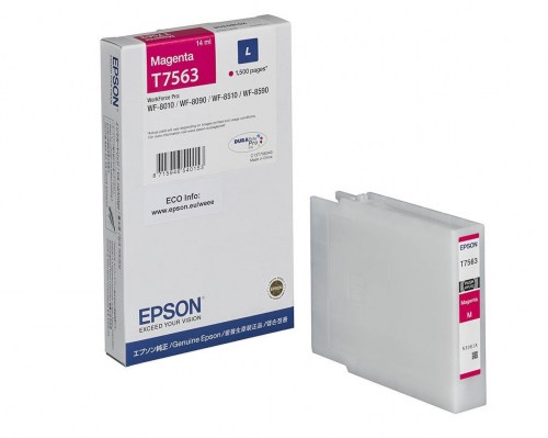 Epson Tusz T7563, L, Magenta 14ml