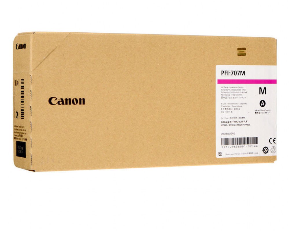 Canon Tusz PFI707M Magenta 700 ml 