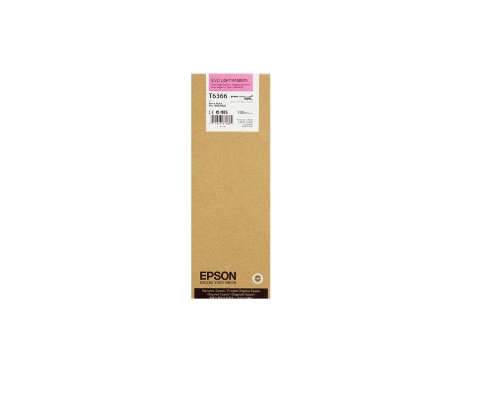 Epson Tusz Stylus Pro 7900 T6366Light Vivid Magenta 700ml