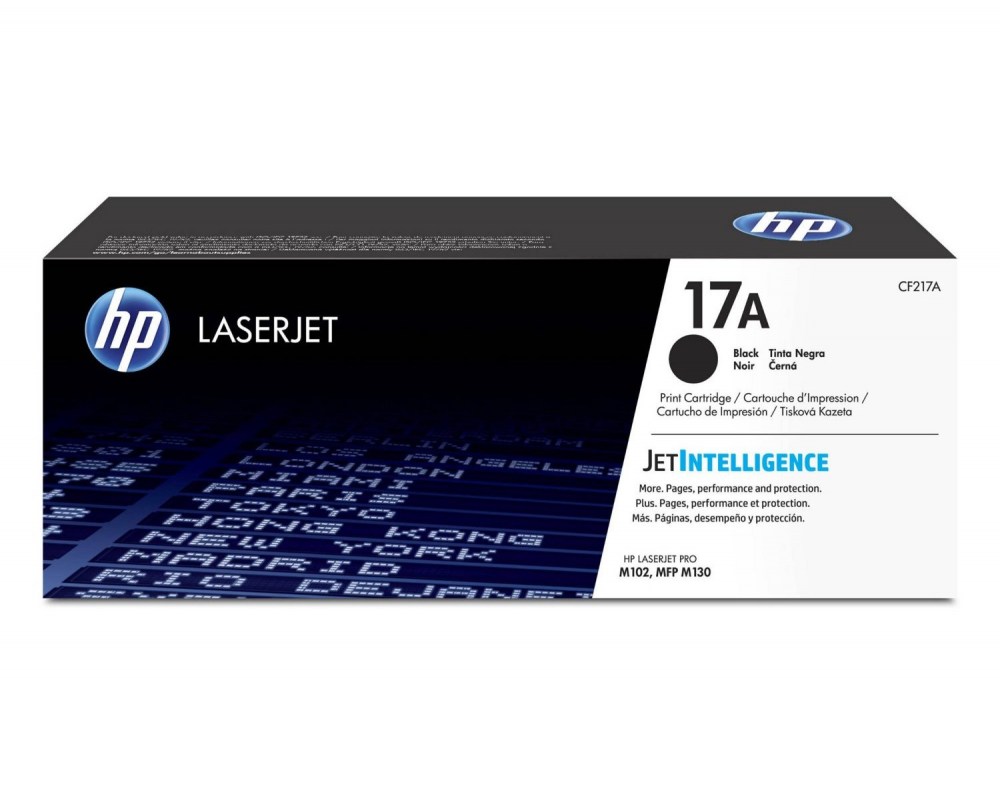 HP Toner nr 17A CF217A Black 1.6K 