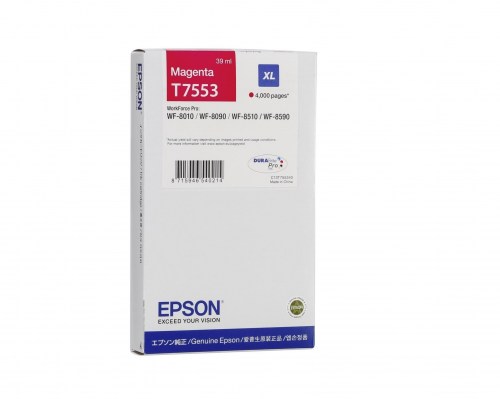 Epson Tusz T7553 XL Magenta  39ml