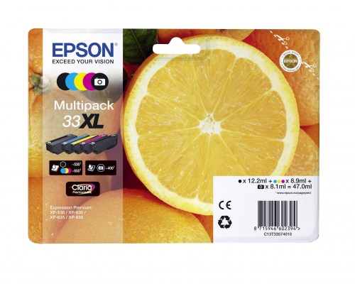 Epson Tusz Stylus T33XL T3357 CMYKPb 5pack 