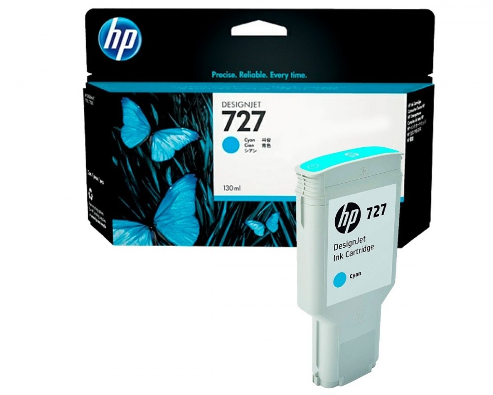 HP Tusz nr 727 F9J76A Cyan 300ml 