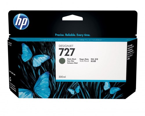 HP Tusz nr 727 C1Q12a Matte Black 300ml 