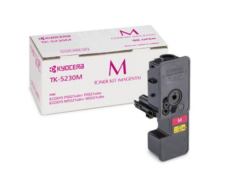 Kyocera Toner TK-5230M Magenta 2,2K 1T02R9BNL0
