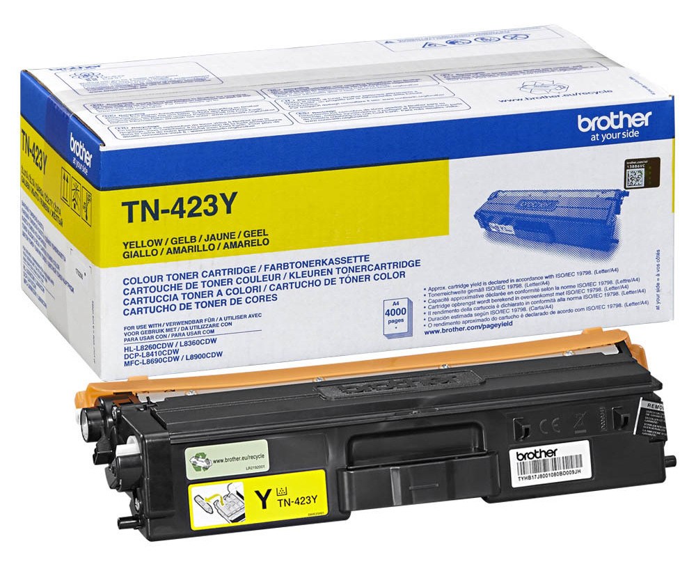 Brother Toner TN-423Y Yellow 4K 