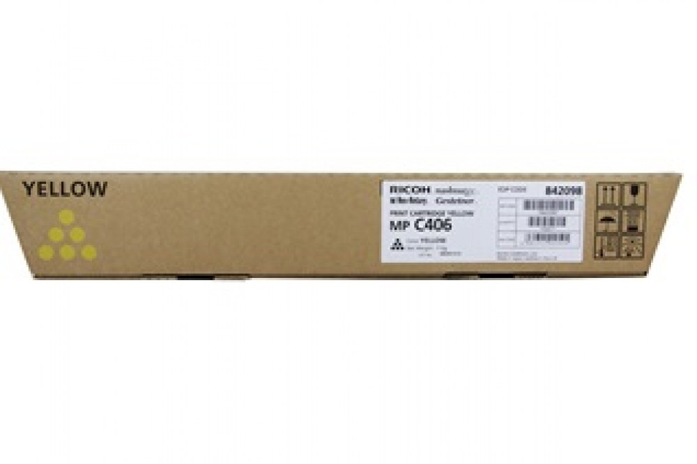 Ricoh Toner MPC406/306 842098 Yellow 6K 