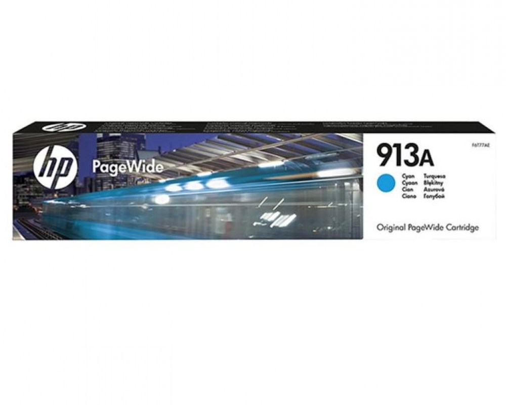 HP Tusz nr 913A F6T77AE Cyan 3K 