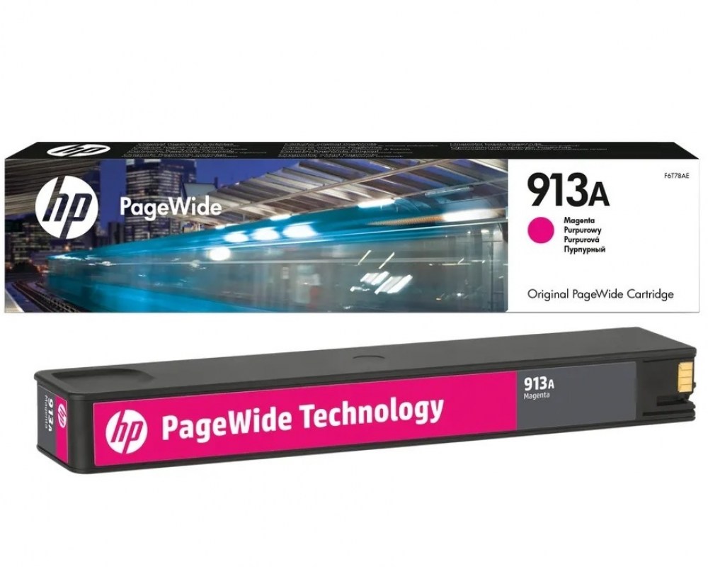 HP Tusz nr 913A F6T78AE Magenta 3K 