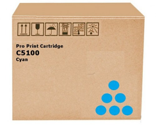 Ricoh Toner C5100 Cyan 828228Ricoh Pro C5100S, C5110S 828405