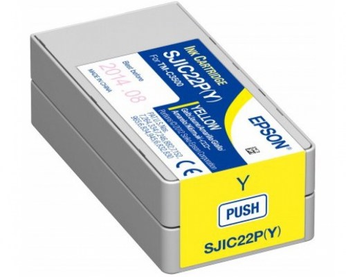 Epson Tusz SJIC22PY C33S020604 Yellow 33ml