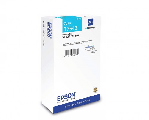 Epson Tusz T7542 XXL Cyan 69ml