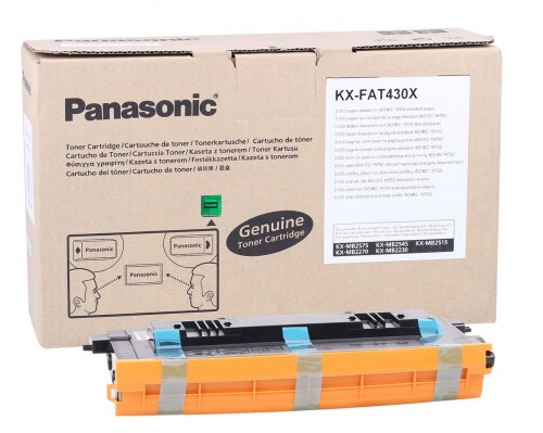 Panasonic Toner KX-FAT430X BLACK 3K KX-MB2230/2270/2515/2545/2575