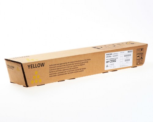 Ricoh Toner MPC5502/4502 Yellow 841756 22.5K  841756, 842021