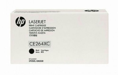 HP Toner CE264XC Black 17K 