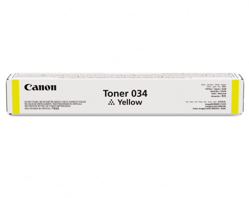 Canon Toner 034 Yellow 7.3K 