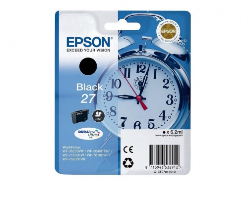 Epson Tusz WF3620 T2701 Black 6,2ml