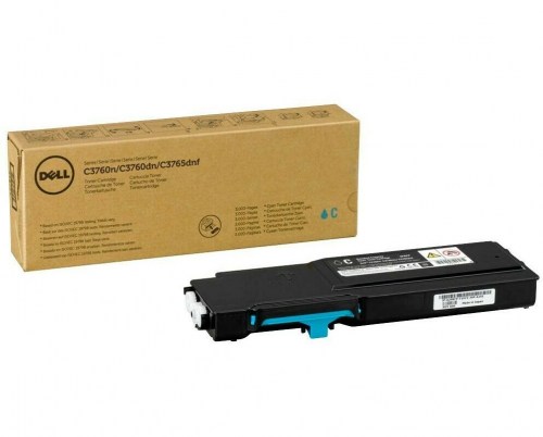 Dell Toner C3760D/C3765DNF CYAN 3K