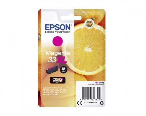 Epson Tusz Stylus T33XL T3363 Magenta 8,9ml