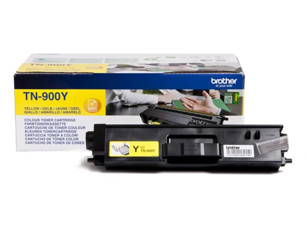 Brother Toner TN-900Y Yellow 6K 