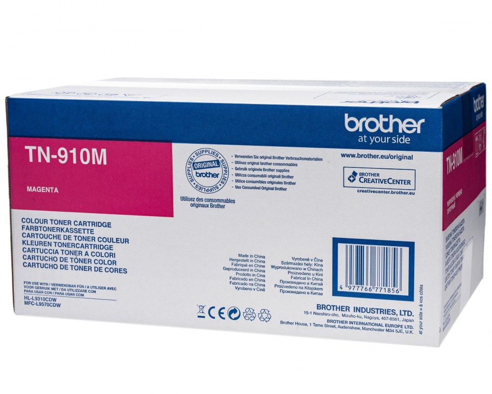 Brother Toner TN-910M Magenta HL-L9310, MFC-L9570