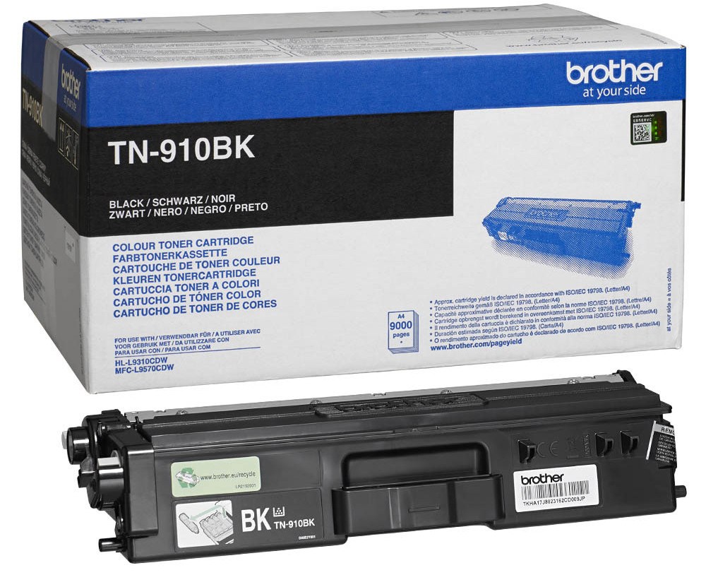 Brother Toner TN-910BK Black HL-L9310, MFC-L9570