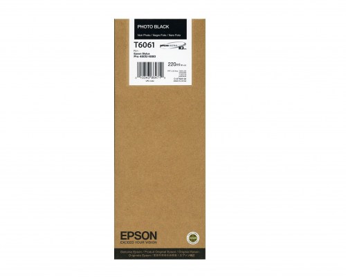 Epson Tusz Stylus Pro 4800 T6061 Photo Black 220ml