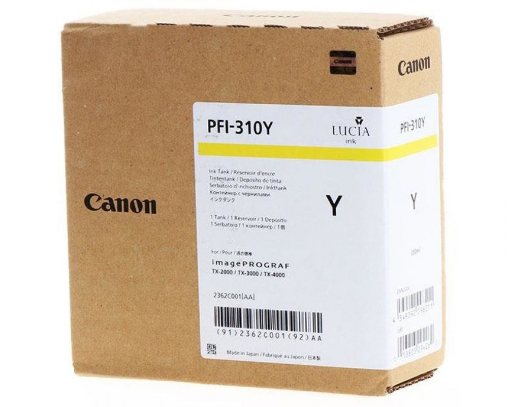 Canon Tusz PFI310Y Yellow 330 ml