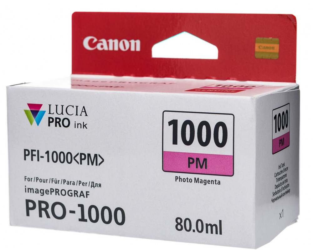 Canon Tusz PFI1000 Photo Magenta 80 ml 