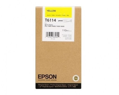 Epson Tusz Stylus Pro 7400 T6114 Yellow110ml