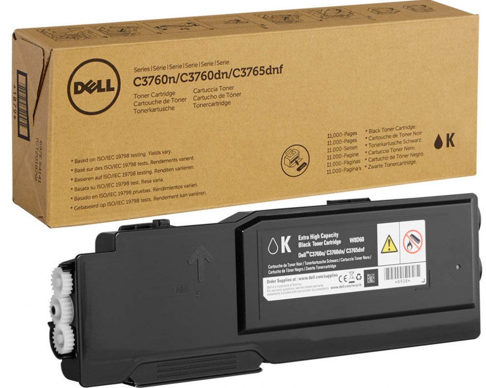 Dell Toner C3760D/C3765DNF YELLOW 5K