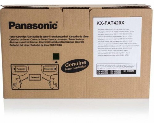 Panasonic Toner KX-FAT420X BLACK 1,5KKX-MB2230/2270/2515/2545/2575