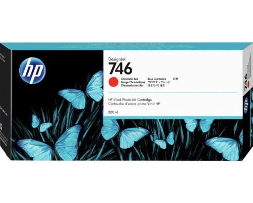 HP Tusz nr 746 P2V81A Chrom.Red 300 ml 