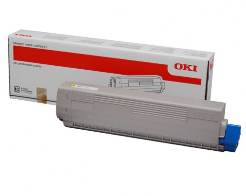 OKI Toner MC833 Yellow 46443101 10K