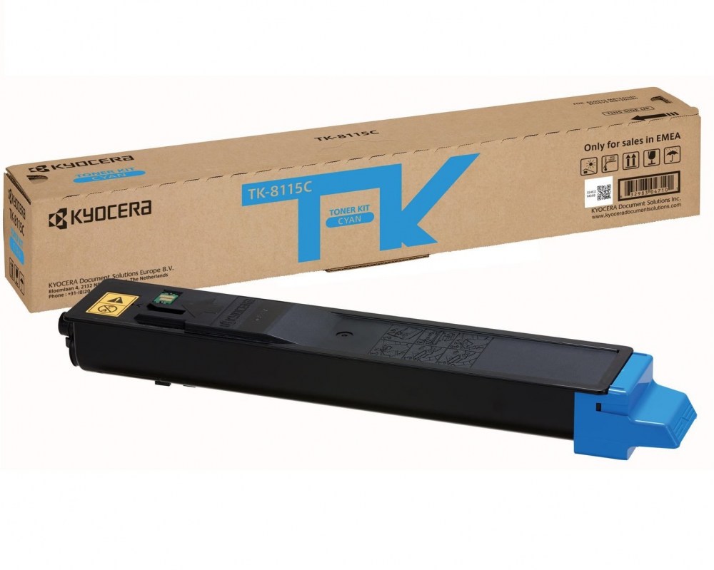 Kyocera Toner TK-8115C Cyan 6K 1T02P3CNL0