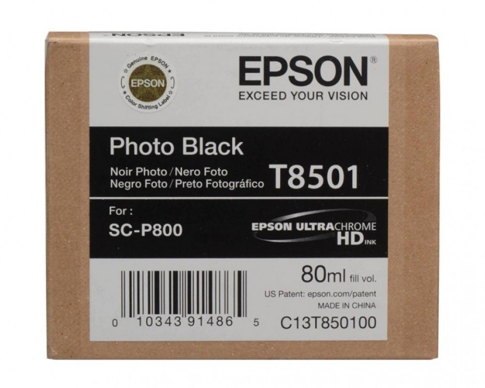 Epson Tusz T8501 Photo Black 80ml