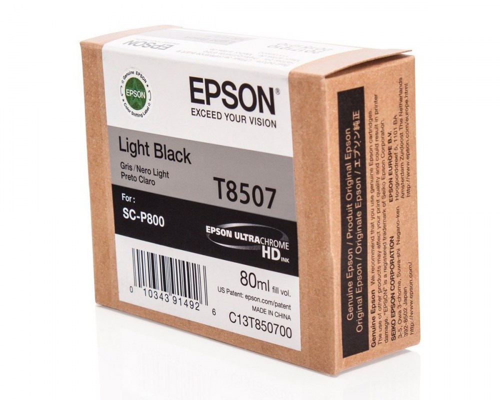 Epson Tusz T8507 Photo Light Black 80ml