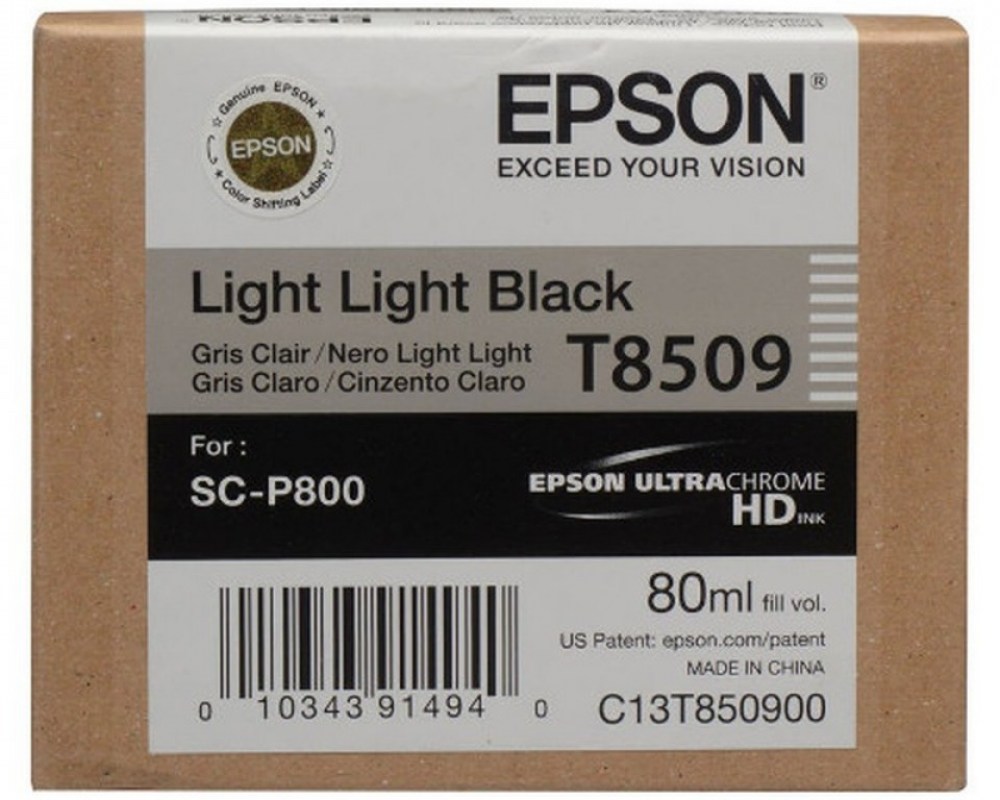 Epson Tusz T8509 Photo Light Light Black 80ml