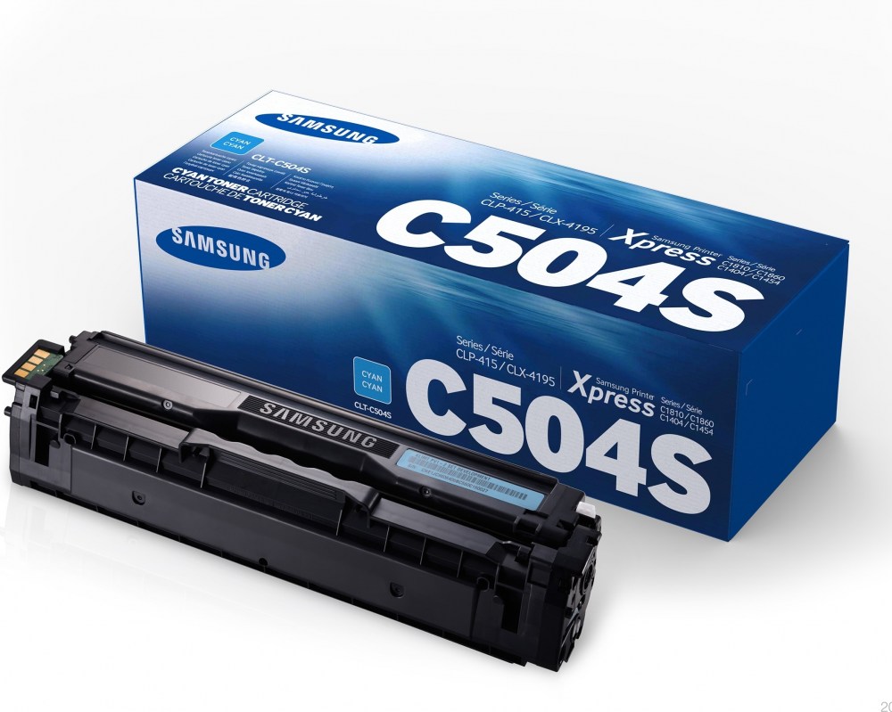 Samsung Toner CLT-C504S/SU025A CYAN 1,8K CLP-415/CLX-4195/SL-C1810W/SL-C1860FW