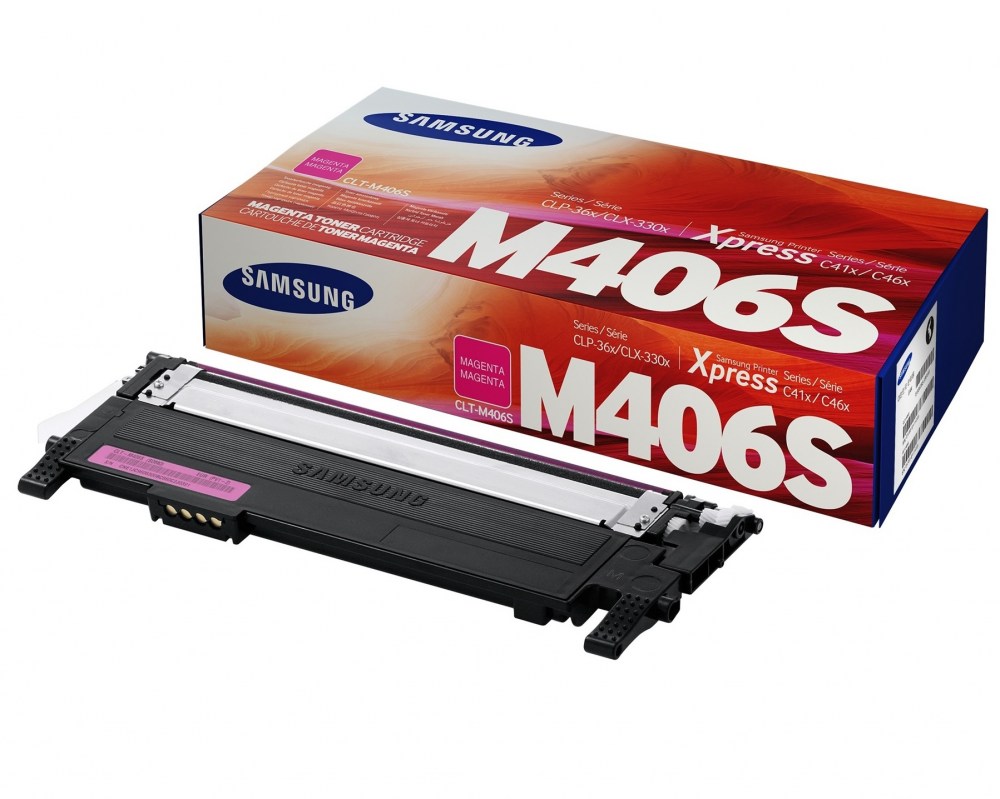 Samsung Toner CLT-M406S/SU252A MAGENT 1K CLP-360/CLP-365/CLX-3300/CLX-3305/C410W