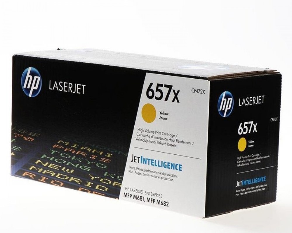 HP Toner nr 657X CF472X Yellow 23K CF472X
