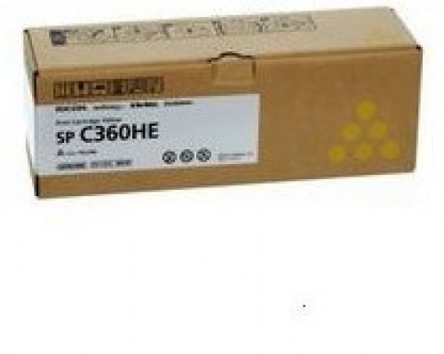 Ricoh Toner SPC360 408187 Yellow 5K 