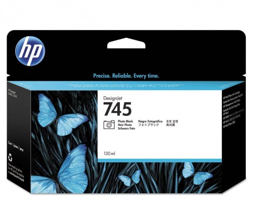 HP Tusz nr 745A F9K04A Photo Black 300ml F9K04A