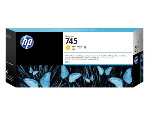 HP Tusz nr 745A F9K02A Yellow  300ml F9K02A