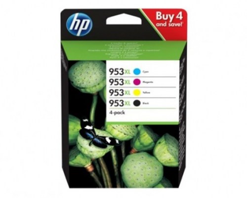 HP Tusz nr 953XL CMYK 3HZ52AE 1,6CMY 2K 3HZ52AE