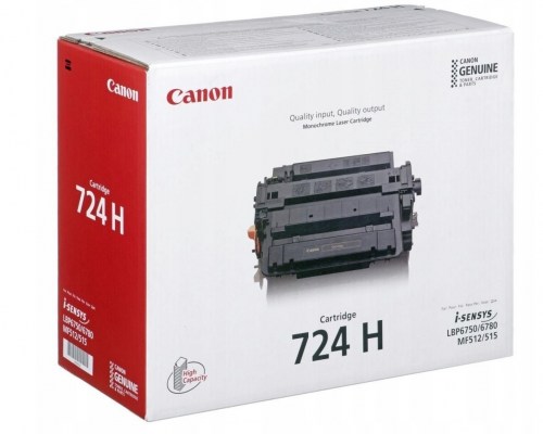 Canon Toner CRG 724H Black 12.5K