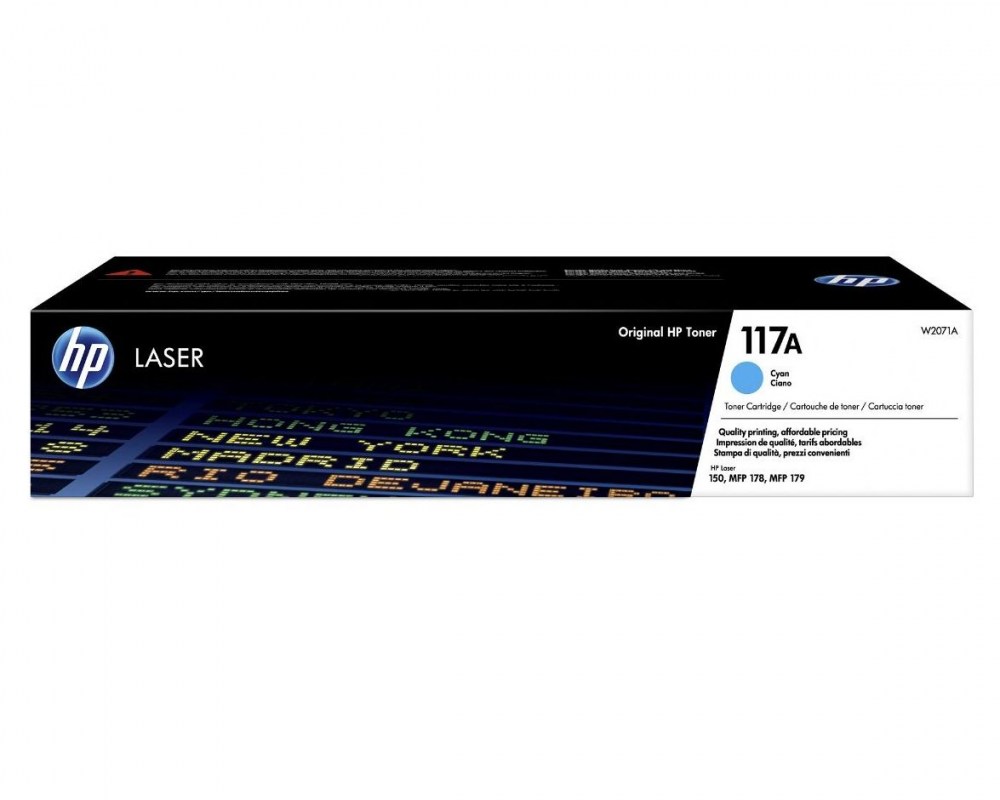 HP Toner nr 117A W2071A Cyan  700str W2071A