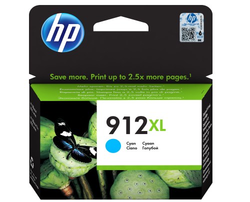 HP Tusz nr 912XL 3YL81AE Cyan 825str 3YL81AE